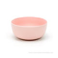 Reactive glazed stoneware dinner set in Pink